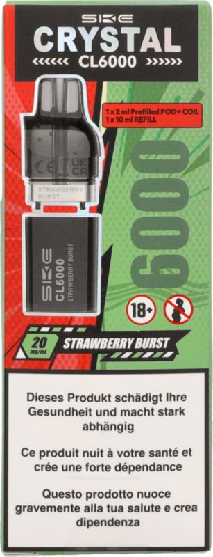 Crystal CL6000 Refill Kit Strawberry Burst