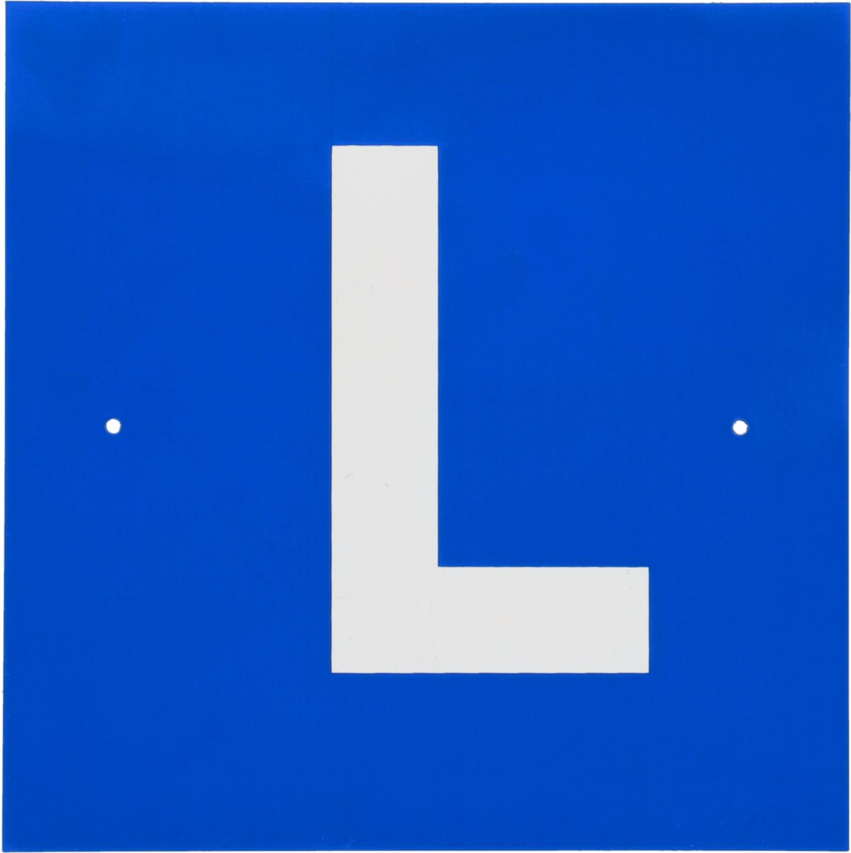 L-Schild magnetisch