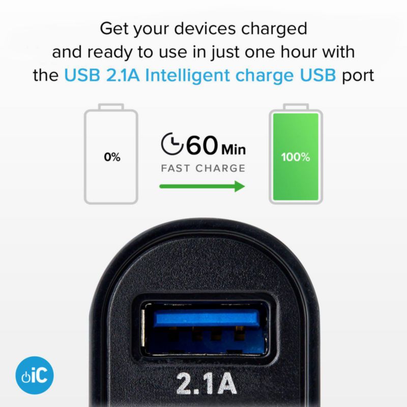 Car Charger-Set USB Typ C 2.1 A