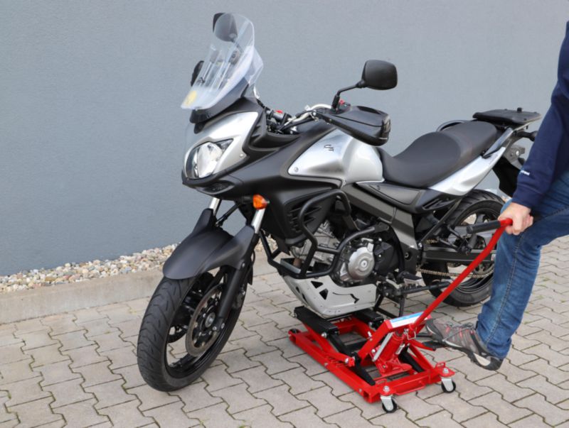Motorradhebebühne