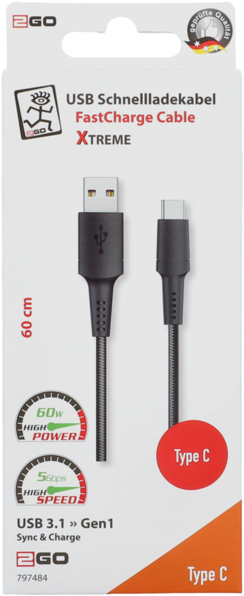 Daten-/Ladekabel USB Typ C