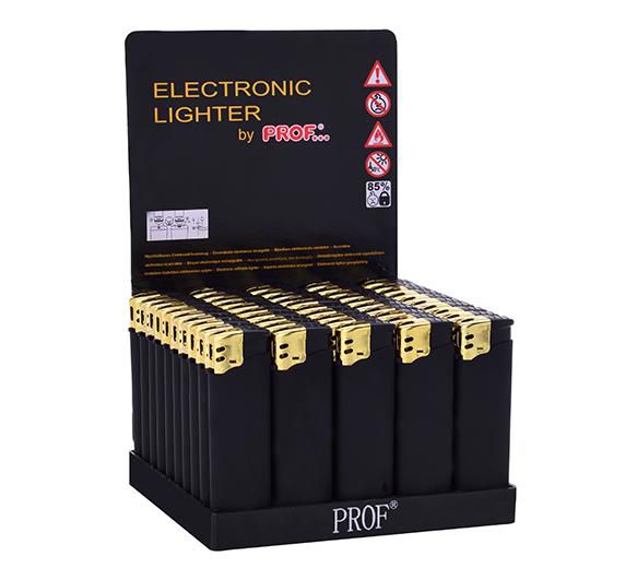 Briquet Fixflame Black  Gold Cap