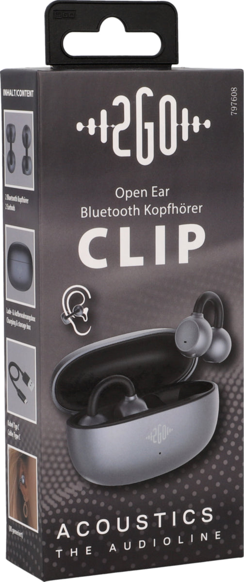 Open-Ear Kopfhörer Clip BT
