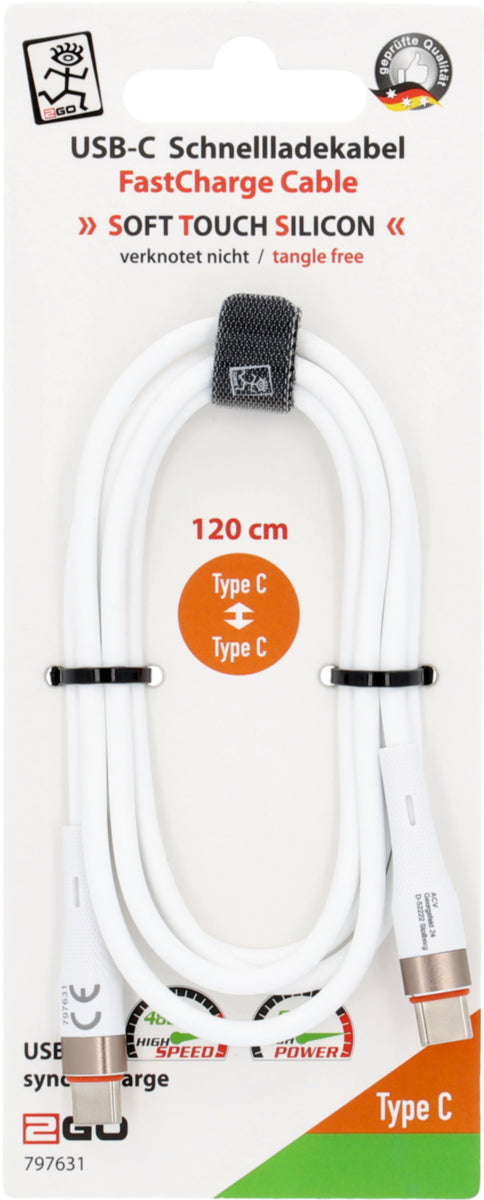 Daten-/Ladekabel Typ C 3.1 480 Mbps