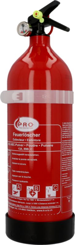 Pulverfeuerlöscher 2kg