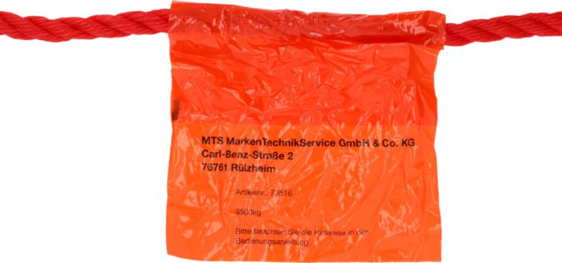 Câble de remorquage en polypropylène 3,5 t