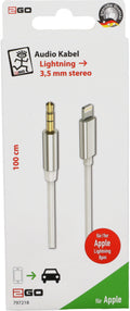 Audiokabel Jack 3.5 mm Lightning