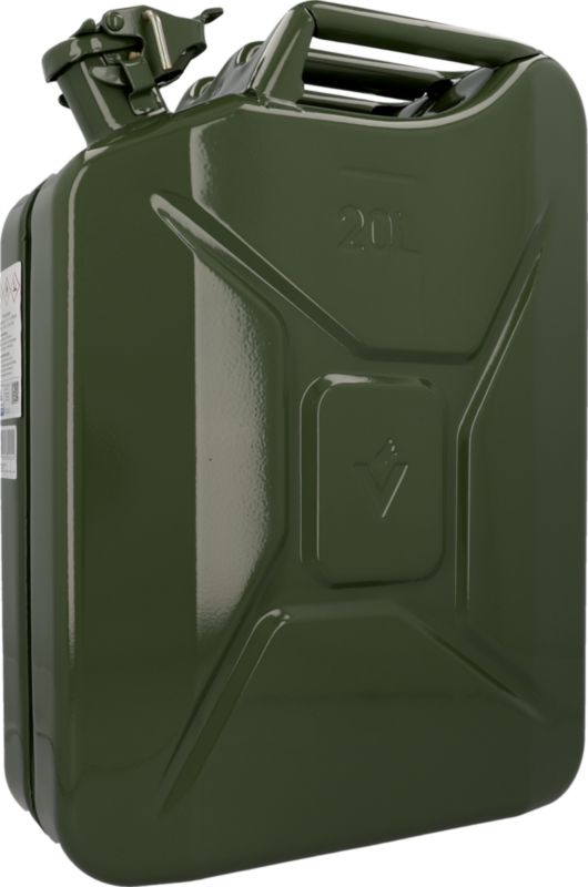 Bidon d'essence en tôle d'acier 20 l