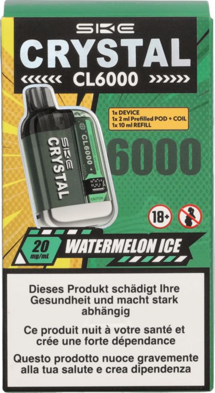 Crystal CL6000 Starter Kit Watermelon Ice