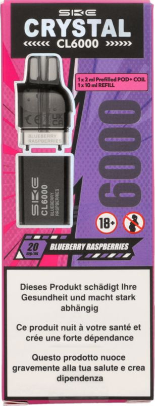 Crystal CL6000 Refill Kit Blueberry Raspberries