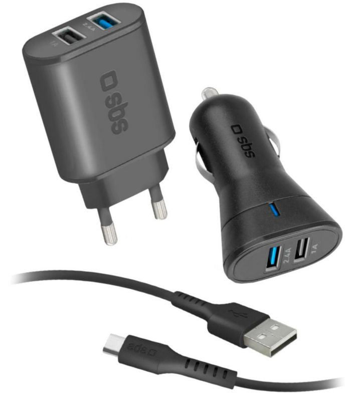 Travel Charger-Kit USB 2.4 A