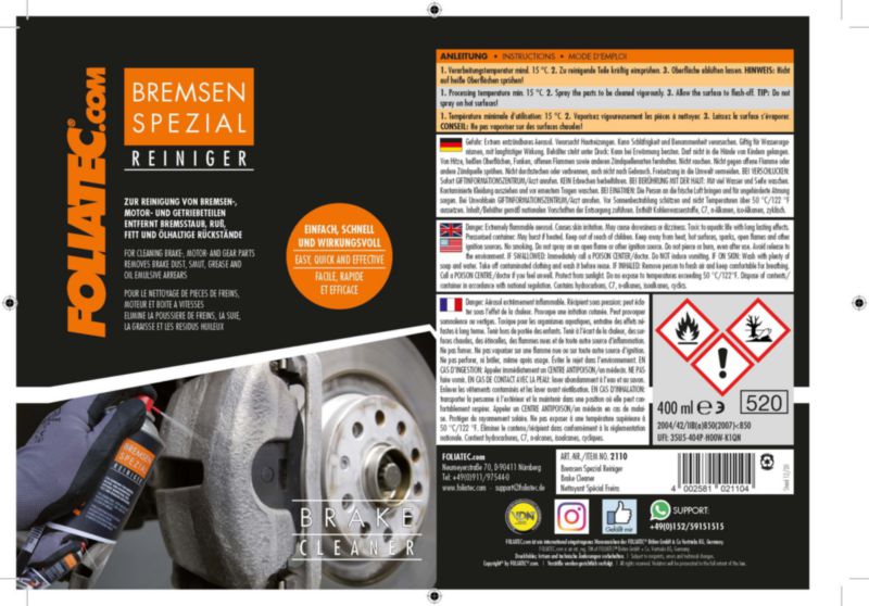 Bremssattellack-Set