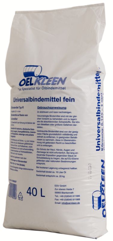 Absorbant universel pour huile