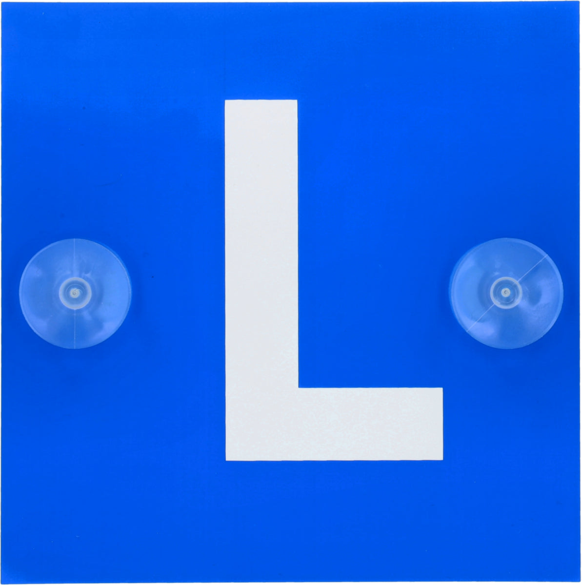 L-Schild magnetisch