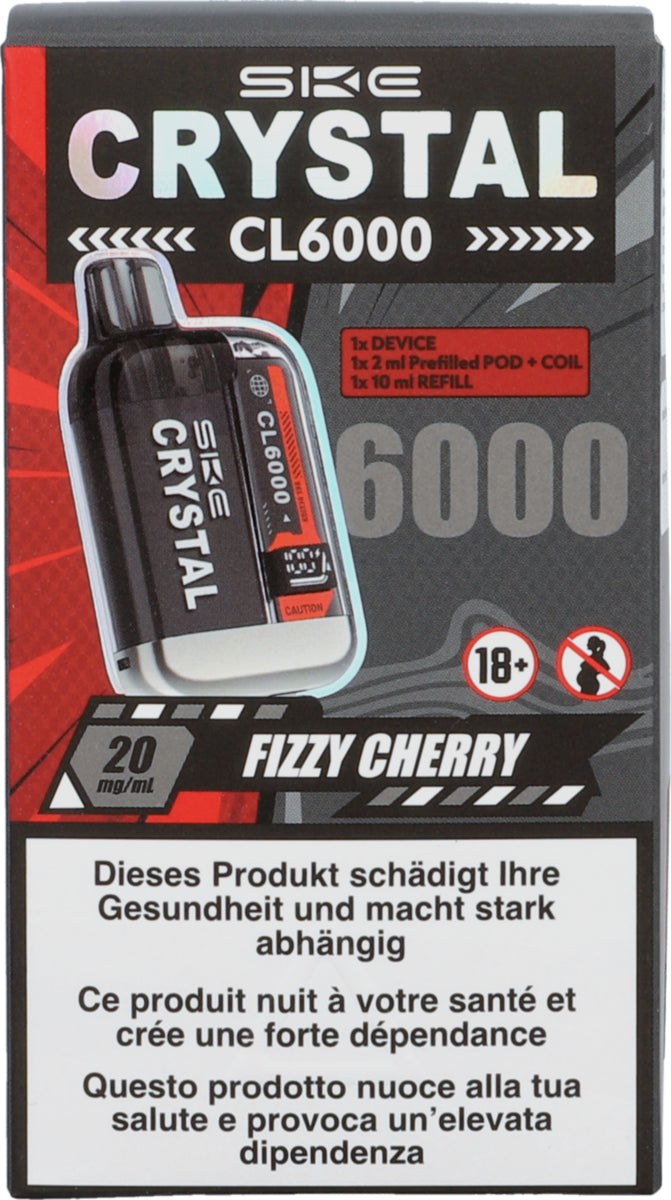 Crystal CL6000 Starter Kit Fizzy Cherry