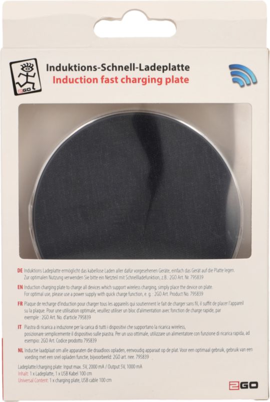 Tischladestation Fast Charge WLS