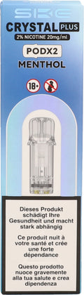 Crystal Plus Menthol - Recharge E-Pod - 2 pièces de 2 ml