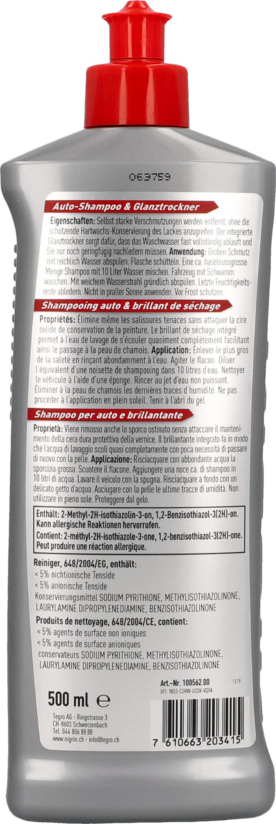 Performance Shampooing auto & brillant de séchage