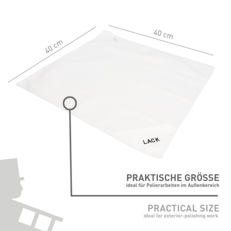 Performance Mikrofaser-Tuch Lack