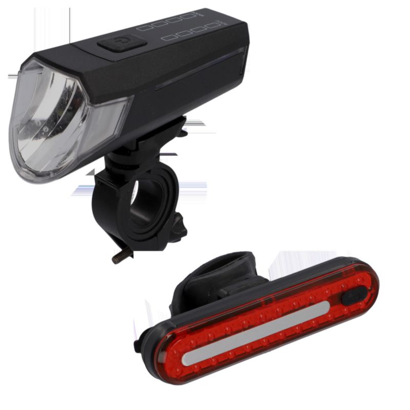 Ensemble de batteries rechargeables LED pour plaquettes de frein. 80 Lux