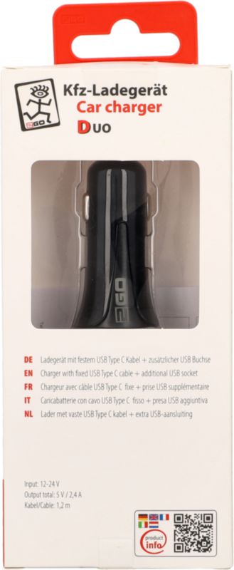 Charger USB Kabel Typ C 2.4 A