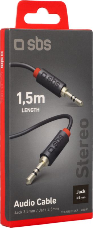 Audiokabel Jack 3.5 mm 2x