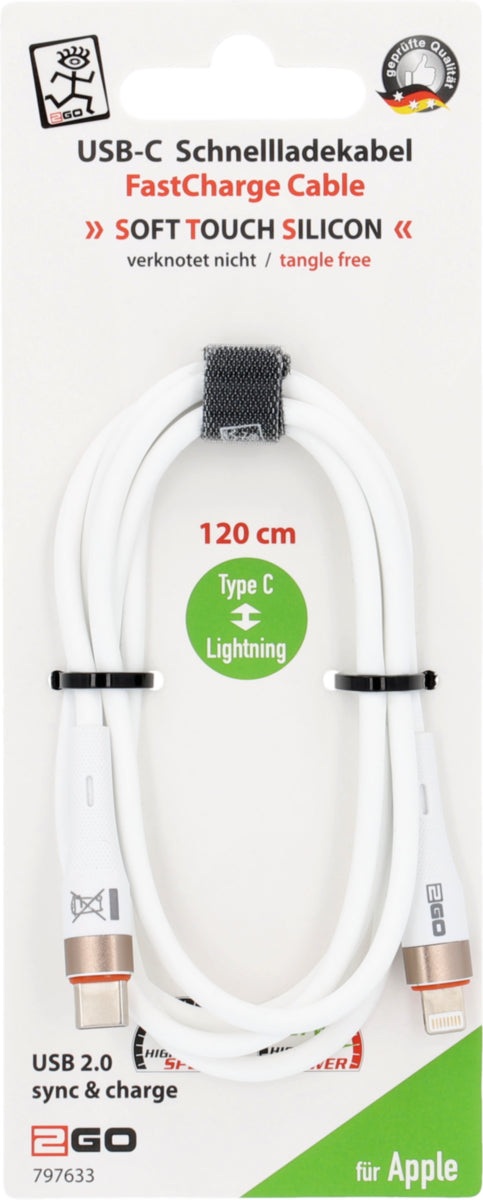 Daten-/Ladekabel TypC Lightning 480 Mbps