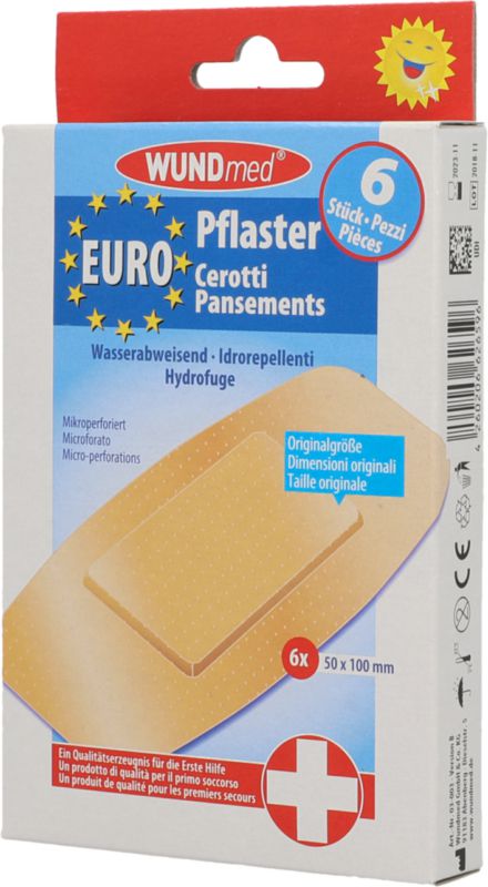 Europflaster, 6 Stück