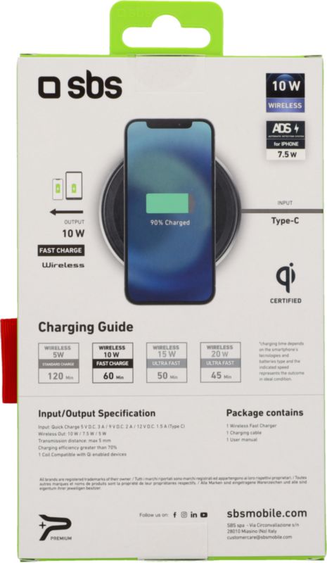 Tischladestation Fast Charge WLS