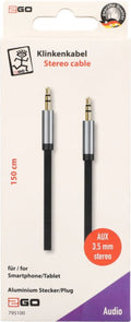 Audiokabel Jack 3.5 mm 2x