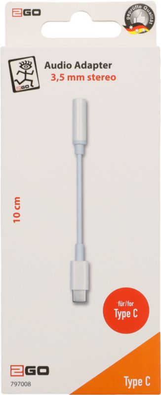 Adaptateur audio Type C Jack 3.5 mm