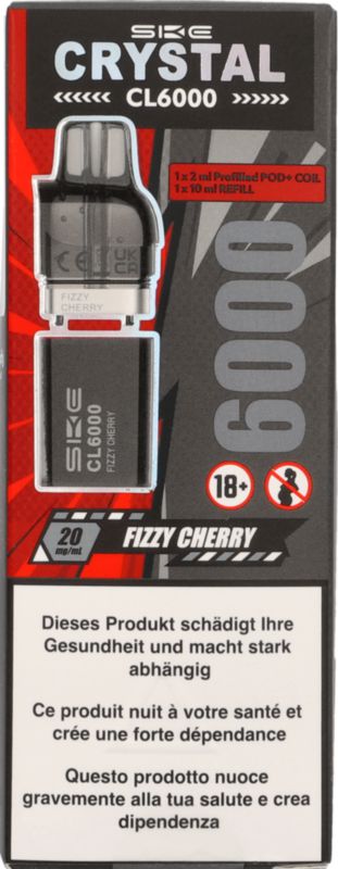 Crystal CL6000 Refill Kit Fizzy Cherry