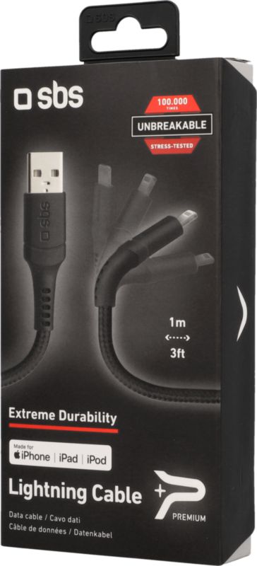 Câble de données/chargement Fibre USB Lightning