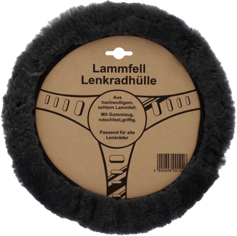 Lammfell-Lenkradbezug