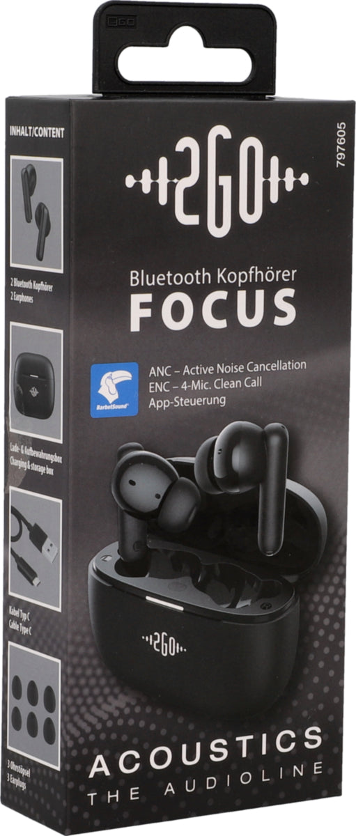 In-Ear Kopfhörer Focus BT sz