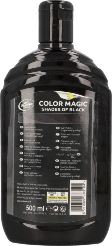 Cire Color Magic Jet Black