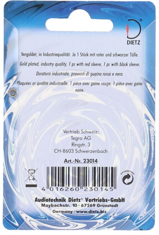 Ringösen für 20mm² Kabel
