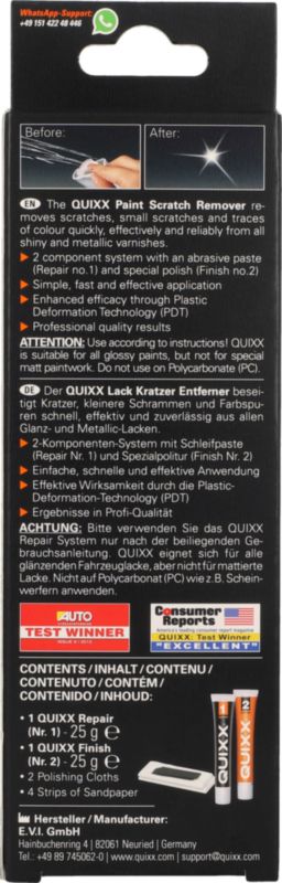 Lack-Kratzer-Entferner