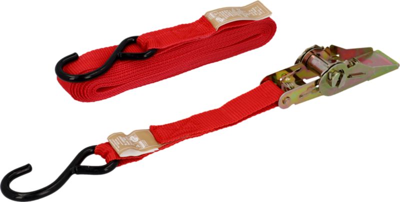 Spanngurt mit Ratsche & S-Haken