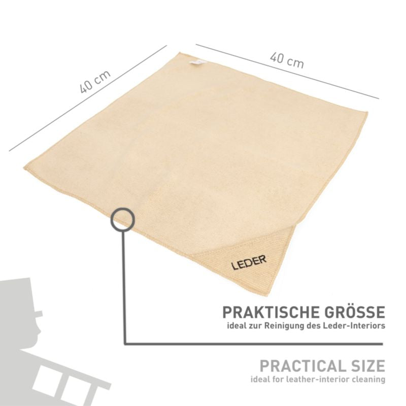 Performance Chiffon en microfibre pour l'entretien du cuir
