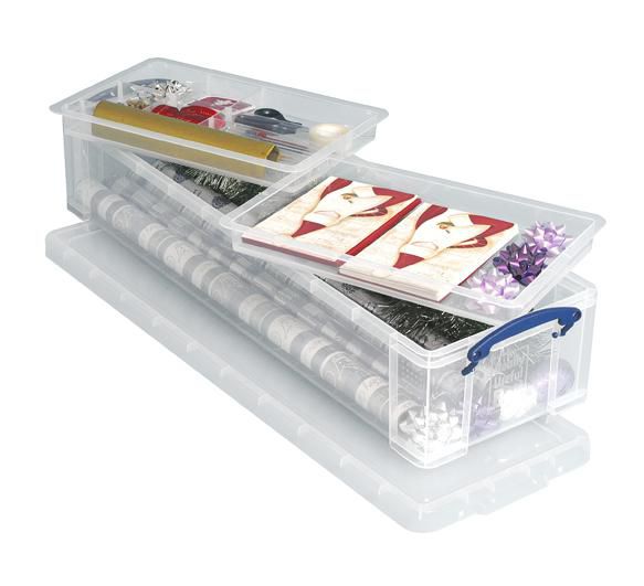 Kunststoffbox mit 2 Einsätzen