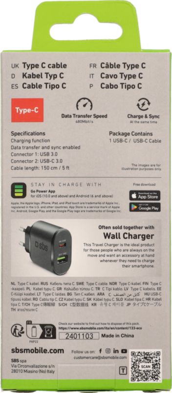 Datenkabel USB A 3.0 Typ C