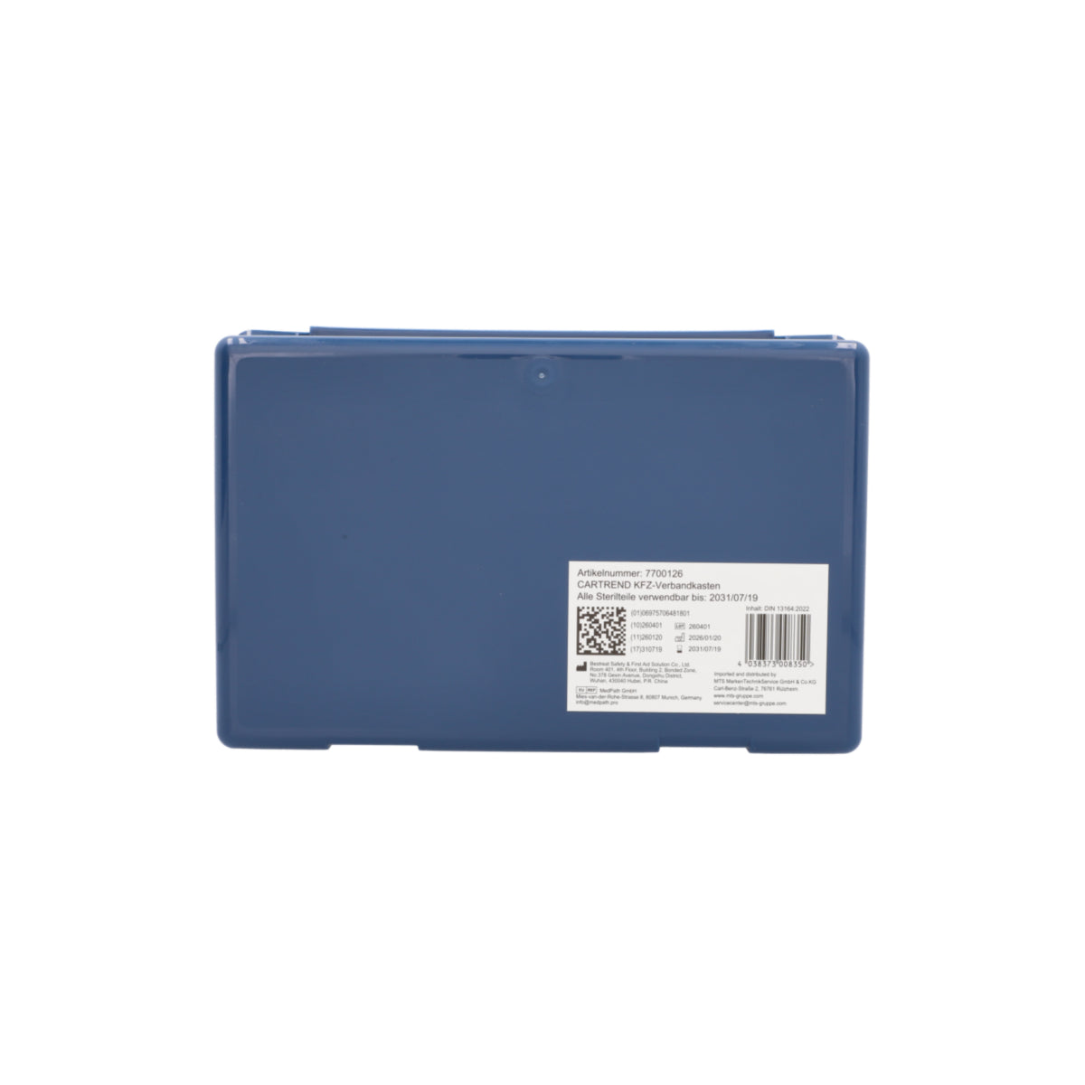 Trousse de premiers secours