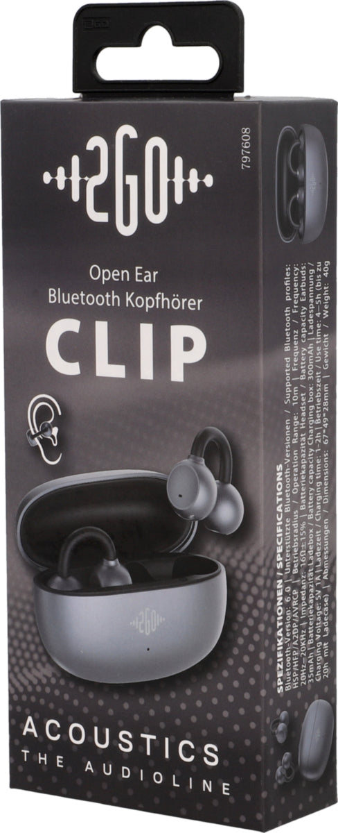 Open-Ear Kopfhörer Clip BT