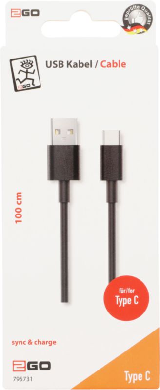 Daten-/Ladekabel USB Typ C