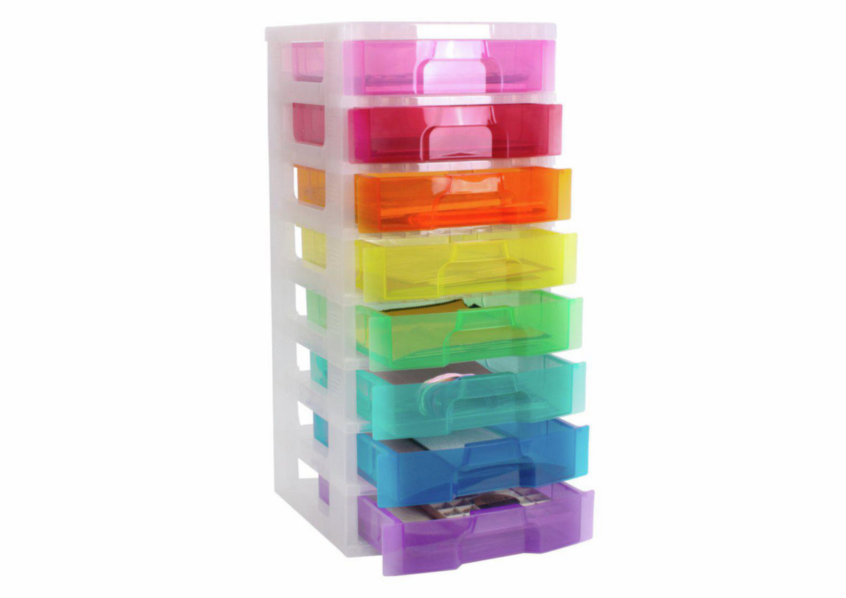 Système de tiroirs pour boîtes de rangement