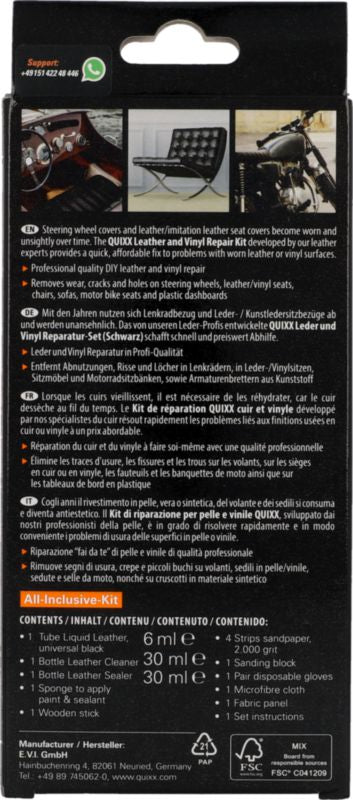 Leder & Vinyl Reparatur-Set