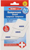 Kompressen, 3 Stück