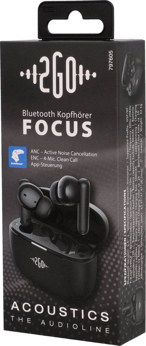 In-Ear Kopfhörer Focus BT sz