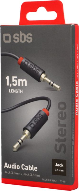 Audiokabel Jack 3.5 mm 2x